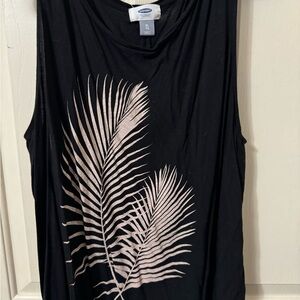 Old Navy Black V-Neck Top